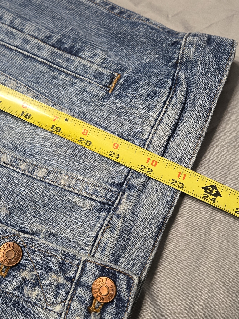 Madewell Sz Small Oversized Jean Jacket - Picture 8 of 8